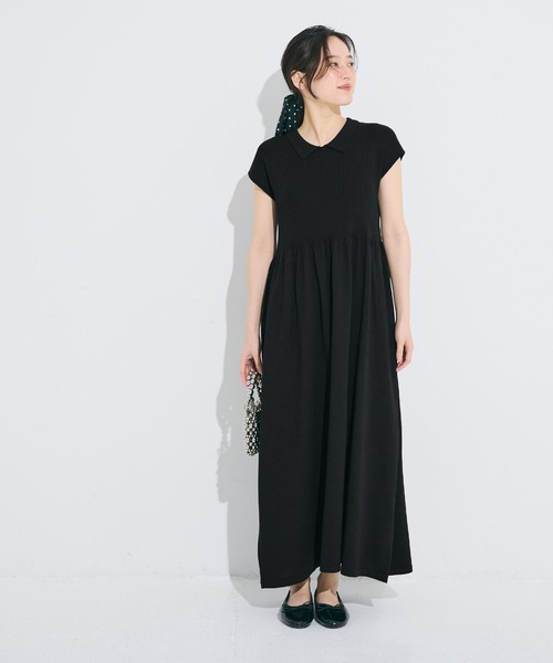 coca（コカ） ワンピース ポロリブニットワンピース : ZOZOTOWN Yahoo