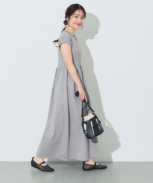 coca（コカ） ワンピース 夏 ポロリブニットワンピース : ZOZOTOWN