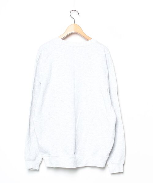 「BEAMS T」 スウェットカットソー LARGE ライトグレー メンズ_画像2