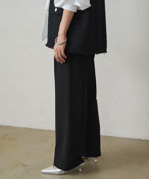 「LOUNGEDRESS」 スラックス MEDIUM グレー レディース_画像7