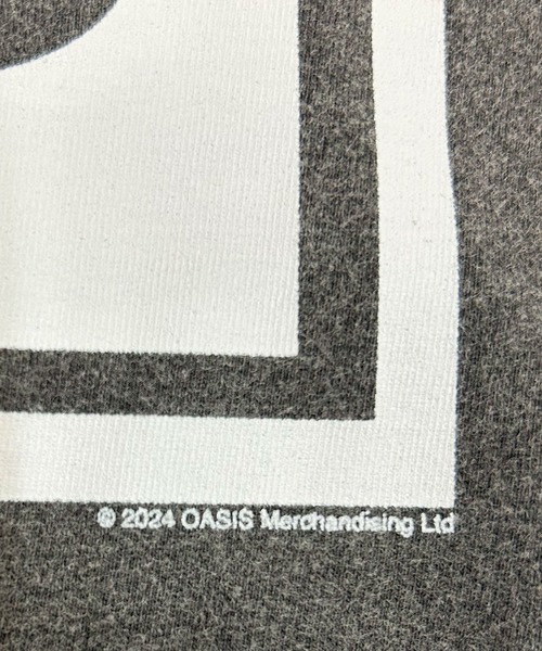 「MUSIC TEE」 半袖Tシャツ X-LARGE チャコールグレー メンズ_画像4