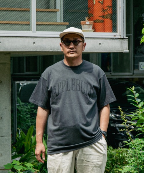 「APPLEBUM」 半袖Tシャツ - スミクロ メンズ_画像2