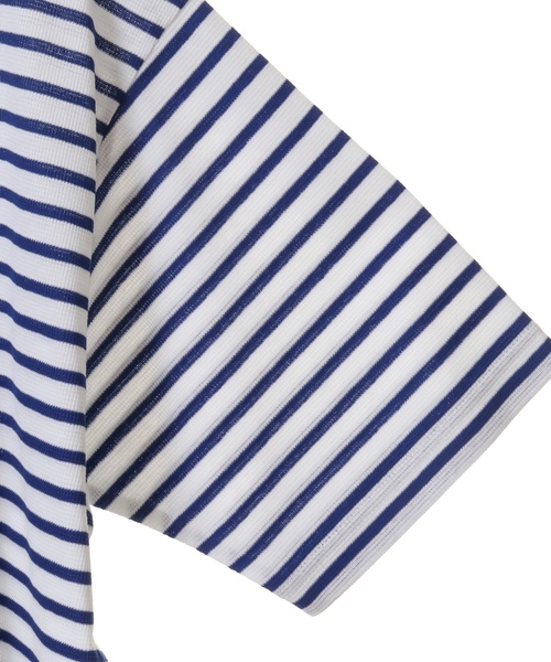 「MEN'S MELROSE」 半袖Tシャツ 4 ネイビー メンズ_画像5