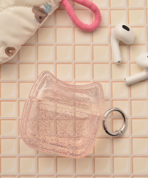 VIBGYOR Women イヤホン ヘッドホン 「float」猫耳デザイン ラメ