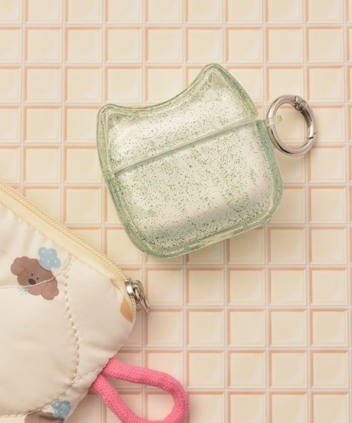 VIBGYOR Women イヤホン ヘッドホン 「float」猫耳デザイン ラメ