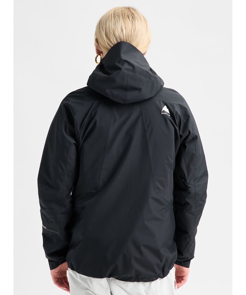 BURTON フード付きレディース　ブラックジャケット Mサイズ BURTON（バートン） コート アウター リザーブ 2.5L ジャケット