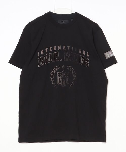BALR. Tシャツ ブラック Lサイズ BALR.（ボーラー） 半袖Tシャツ L ブラック メンズ : ZOZOTOWN Yahoo