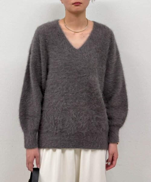 Loungedress（ラウンジドレス） ニット セーター FOXカシミヤVニット