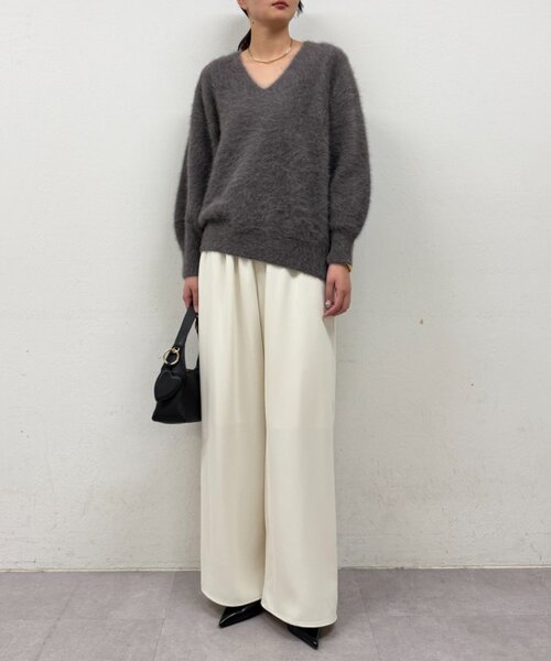 Loungedress（ラウンジドレス） ニット セーター FOXカシミヤVニット