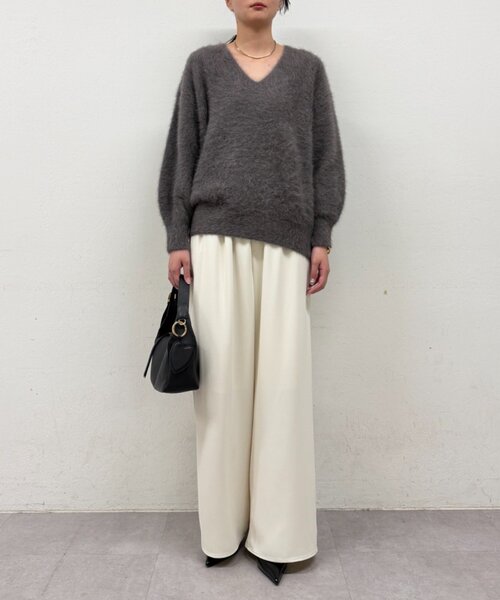 Loungedress（ラウンジドレス） ニット セーター FOXカシミヤVニット