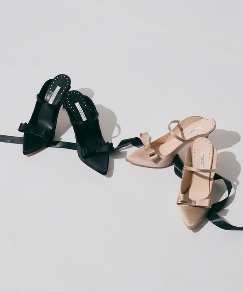 「SEVEN TWELVE THIRTY」 パンプス 23cm ブラック レディース_画像4