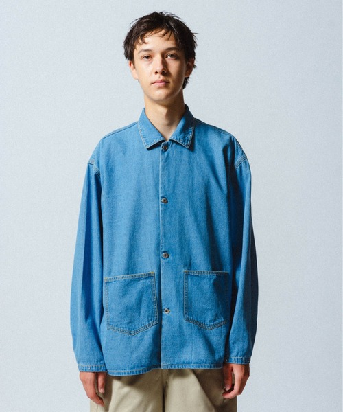 THE BOLDMAN シャツ Rivet Denim Shirts / リベットデニムシャツ