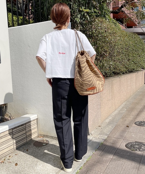 「FUNG」 半袖Tシャツ MEDIUM ホワイト レディース_画像4