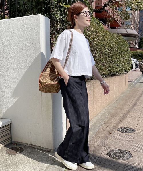 「FUNG」 半袖Tシャツ MEDIUM ホワイト レディース_画像5