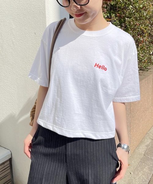 「FUNG」 半袖Tシャツ MEDIUM ホワイト レディース_画像6