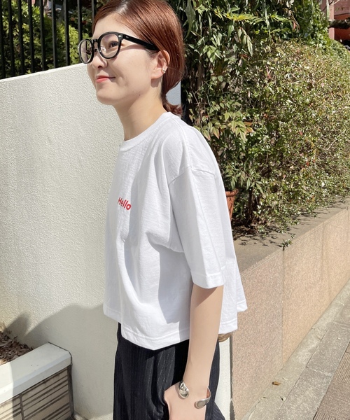 「FUNG」 半袖Tシャツ MEDIUM ホワイト レディース_画像7