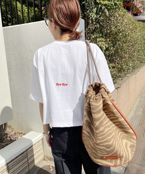 「FUNG」 半袖Tシャツ MEDIUM ホワイト レディース_画像8