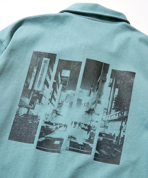 「「W」 by VIRGOwearworks」 ジャケット MEDIUM グリーン メンズ_画像4