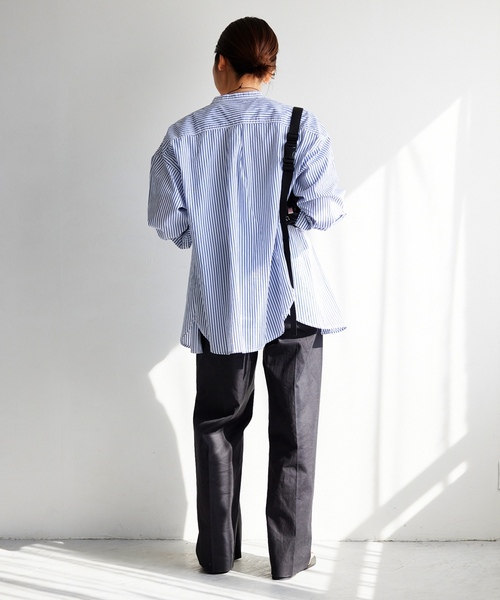 「SLOBE IENA」 パンツ 38 ベージュ レディース_画像4