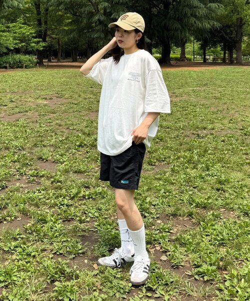 「Franklin Climbing」 半袖Tシャツ MEDIUM ネイビー メンズ_画像4
