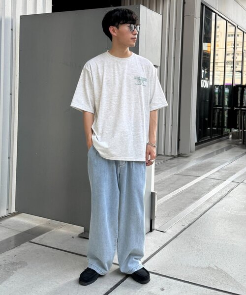 「Franklin Climbing」 半袖Tシャツ MEDIUM ネイビー メンズ_画像5