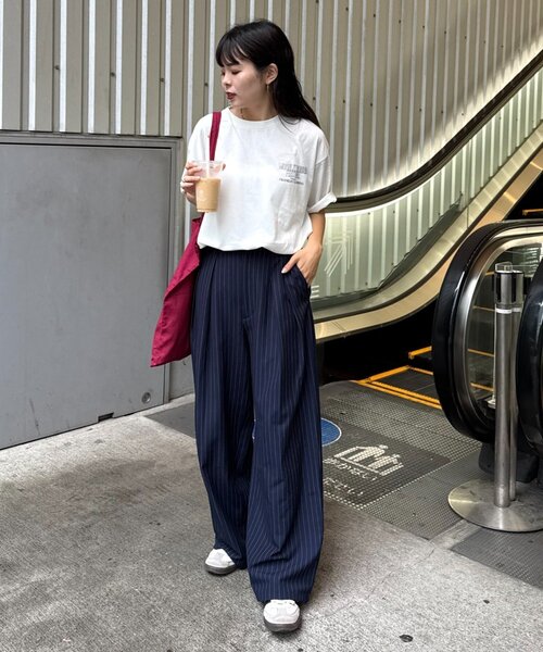 「Franklin Climbing」 半袖Tシャツ MEDIUM ネイビー メンズ_画像8