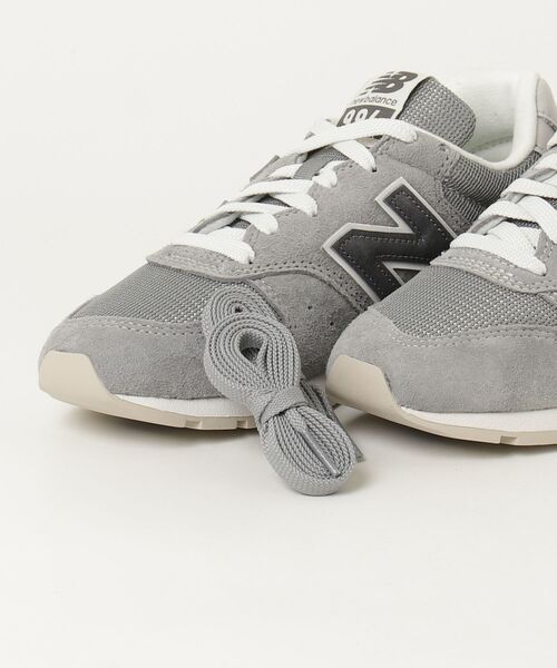 「New Balance」 ローカットスニーカー 24.5cm グレー メンズ_画像6