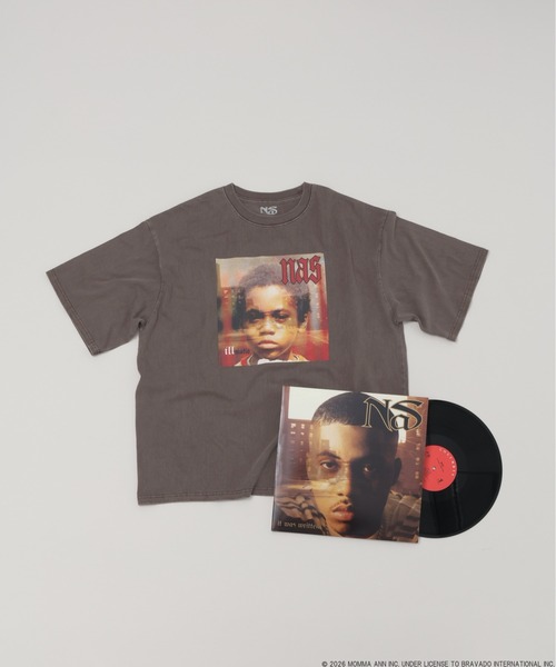 BAYFLOW（ベイフロー） tシャツ 「Nas」Illmatic TEE 「一部店舗・WEB