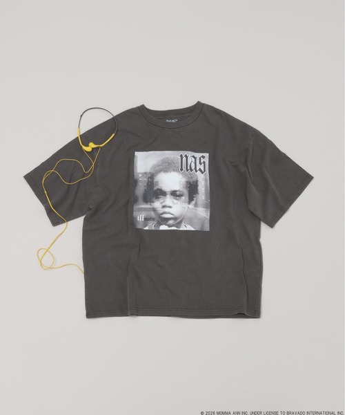 BAYFLOW（ベイフロー） tシャツ 「Nas」Illmatic TEE 「一部店舗・WEB