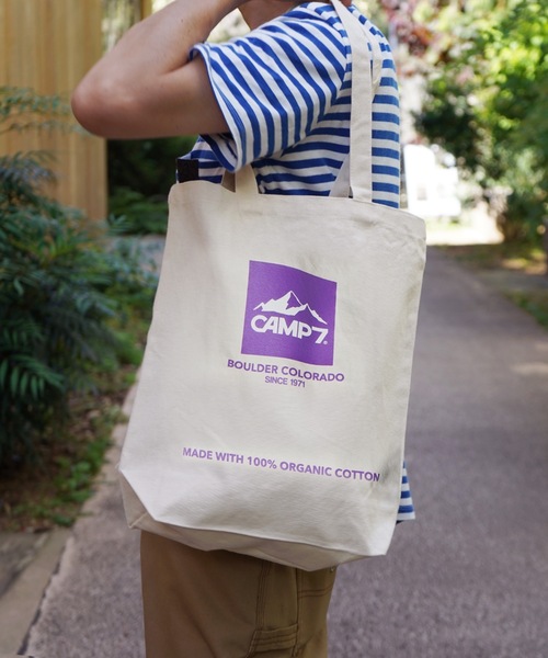 CAMP7（キャンプセブン） トートバッグ CAMP7 organic CANVAS TOTE