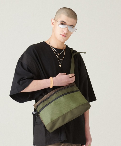 バーバリー ショルダーバッグ ストライプ ホースロゴ サコッシュ LIBERE ショルダーバッグ リベーレ / MESH SAKOSH TYPE L