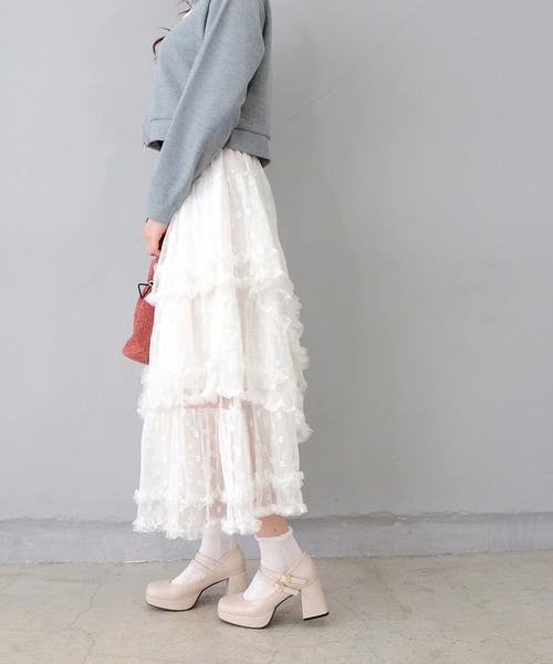 byあしながおじさん パンプス 厚底ダブルストラップパンプス
