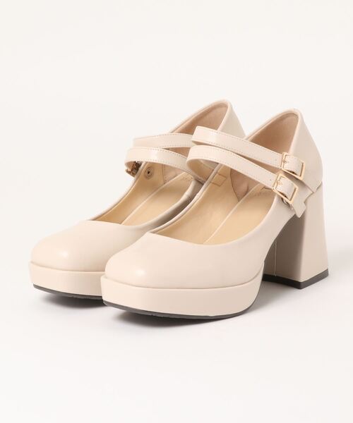 asa..05 OHGA オーガ　美品♪ダブルストラップパンプス asa..05 様専用OHGA オーガ 美品♪ダブルストラップパンプス