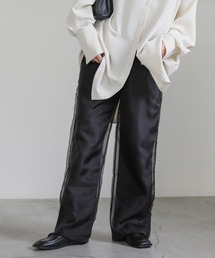 ルフレ シースルーパンツ パンツ シースルーレイヤードパンツ レディース : ZOZOTOWN