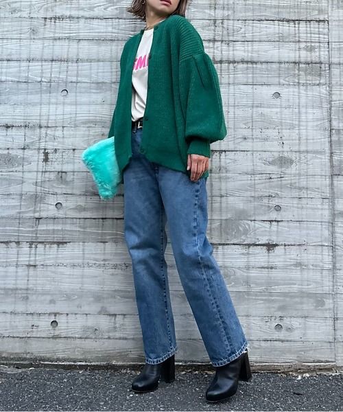 大人もOK！Chloe コットン/ウール混 パフスリーブ 長袖 キッズ 