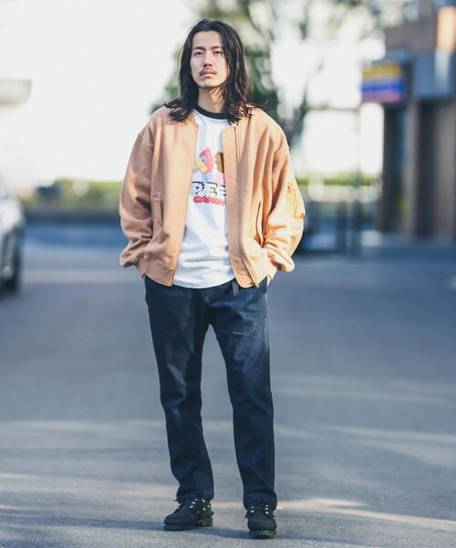 URBAN RESEARCH Sonny Label ma1 ma-1 裏毛スウェットMA-1ブルゾン