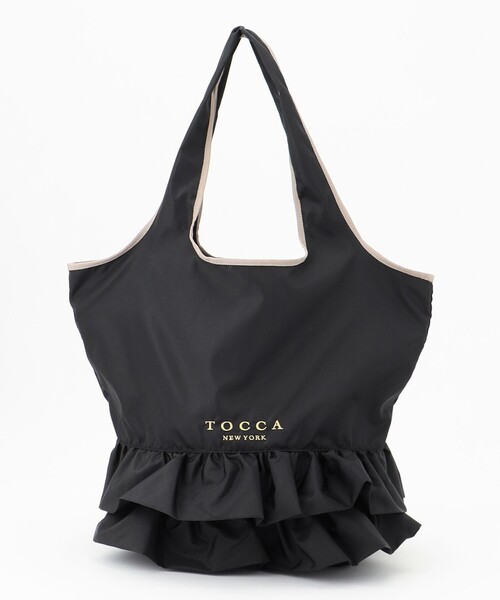 は*な様 I17 新品未使用 タグ付き S 0 トッカ 定価35,000円 レデ TOCCA（トッカ） デイバック リュック FRILL SUBBAG サブバッグ