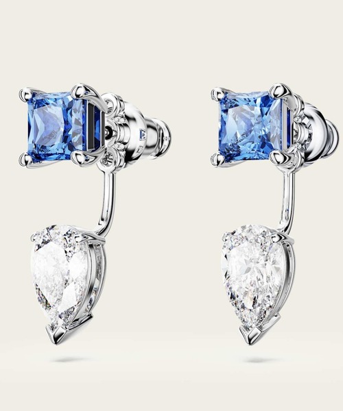 ★ピュアな煌めき【SWAROVSKI】Mesmera イヤージャケット MixCut SWAROVSKI ピアス 「公式」「スワロフスキー」Mesmera イヤー