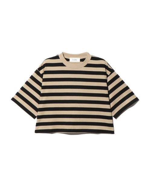 tシャツ ERNIE PALO /  クロップドボーダーカットソー「ESTNATION EXCLUSIVE」 レディース Ernie Palo tシャツ ERNIE PALO / クロップドボーダーカットソー