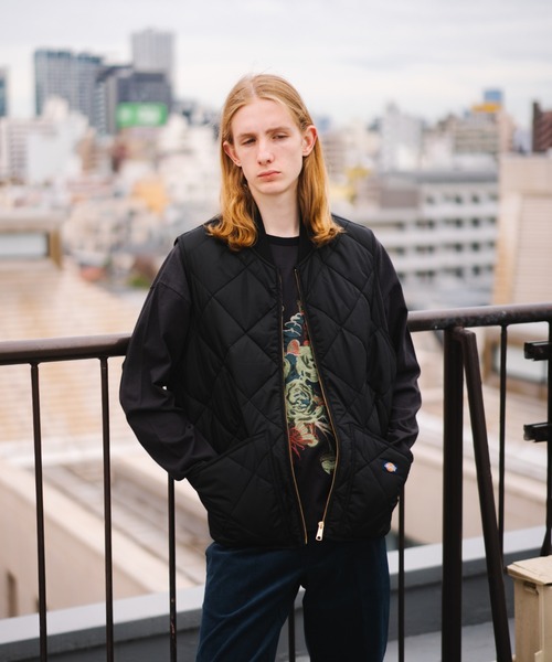 Dickies ベスト ジレ 「Dickies」TE242MODEL/キルティング