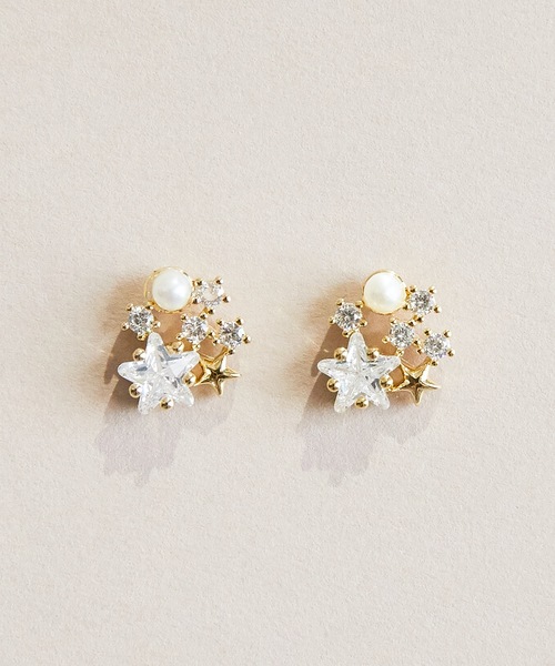 ピアス Zoule ゾーラ:star jewel　スタージュエル　ピアス レディース メンズ | Zoule