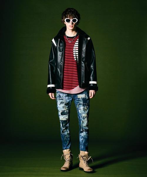 glamb ブーツ Layered Gran Boots / レイヤードグランブーツ