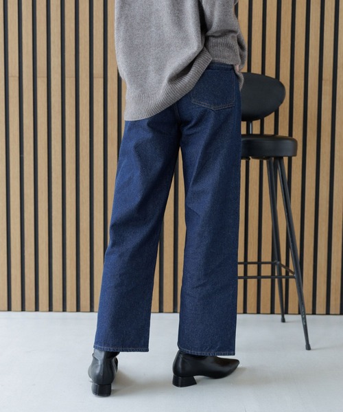 ma86！！mal.レレレさん！ストレートデニム Mサイズ Lee 【 リー 】 SUPERSIZED WIDE DENIM ストレートデニムパンツ