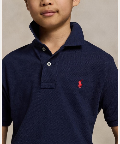 Polo Ralph Lauren ネイビー ポロシャツ 150キッズLサイズ Polo Ralph Lauren Childrenswear ラルフローレン ポロシャツ コットン