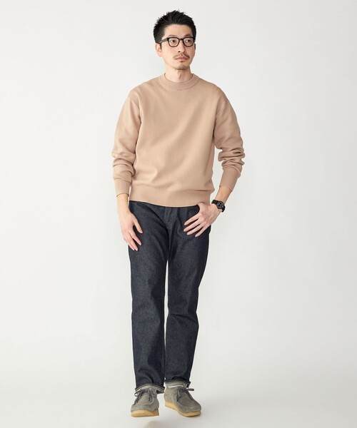 【オシャレ⭐CRAFT STANDARD】ベージュ　セーター　サイズM 公式】CRAFT STANDARD BOUTIQUE（クラフトスタンダードブティック）の