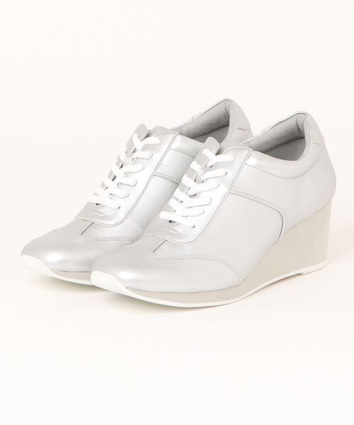 NEUE THE MARKET スニーカー スクエアトゥウェッジヒール