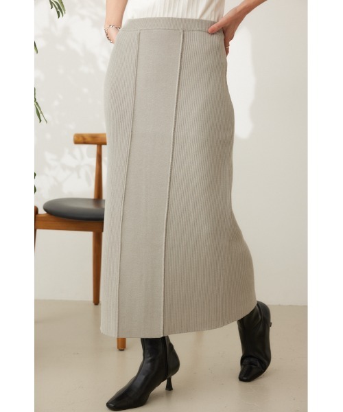 crie conforto スカート リブ切り替えニットスカート : ZOZOTOWN crie conforto スカート リブ切り替えニットスカート : ZOZOTOWN