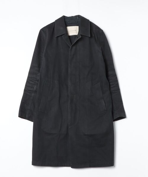 Mackintosh」 ステンカラーコート 40 ブラック メンズ : 81108234 