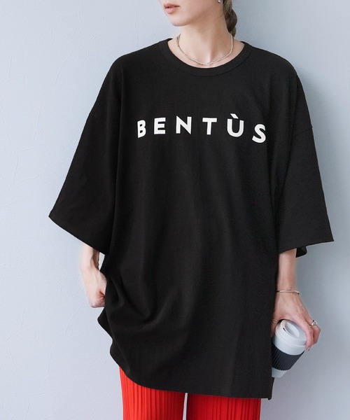 reca（レカ） tシャツ 半袖 ビッグシルエットロゴプリントTシャツ