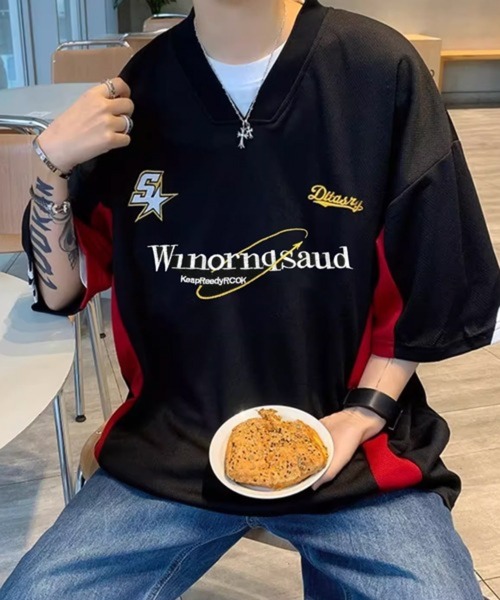 NOWLE（ノウル） tシャツ 「NOWLE」サッカーユニフォームデザイン